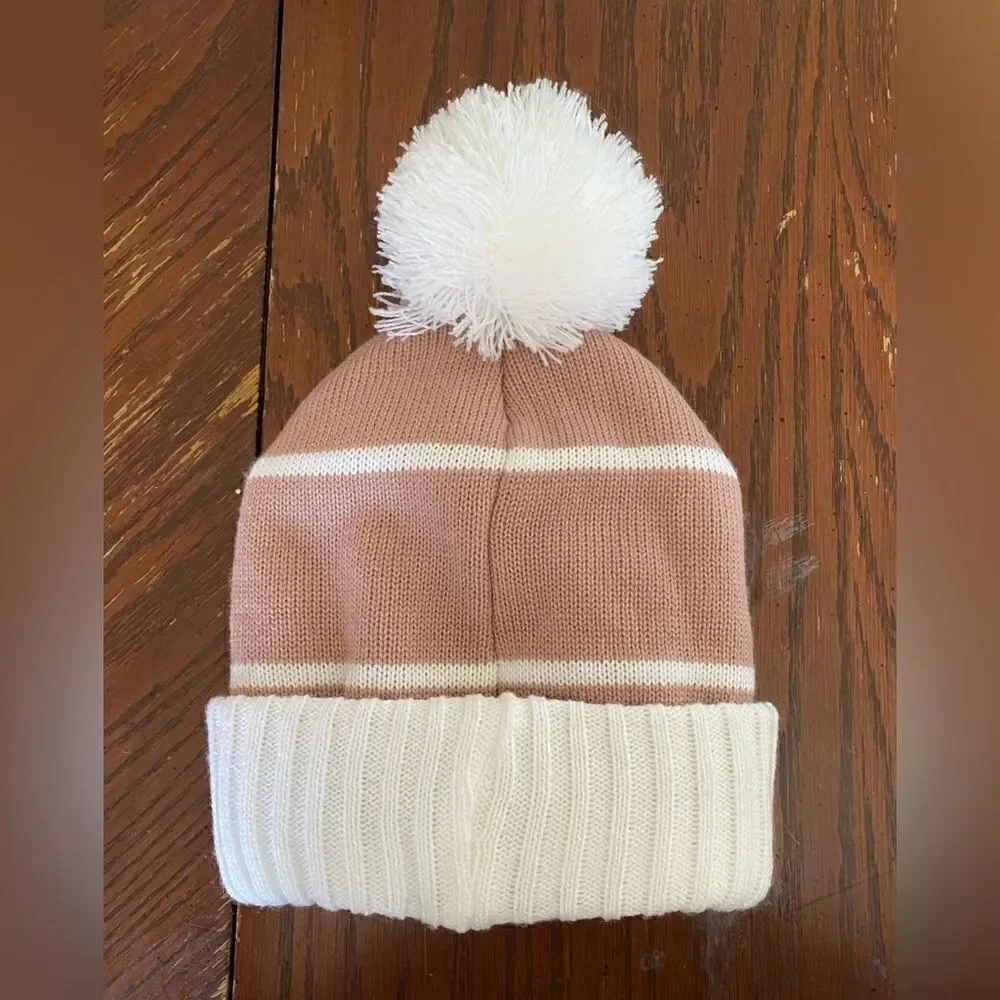 BCBGirls rose pink logo hat